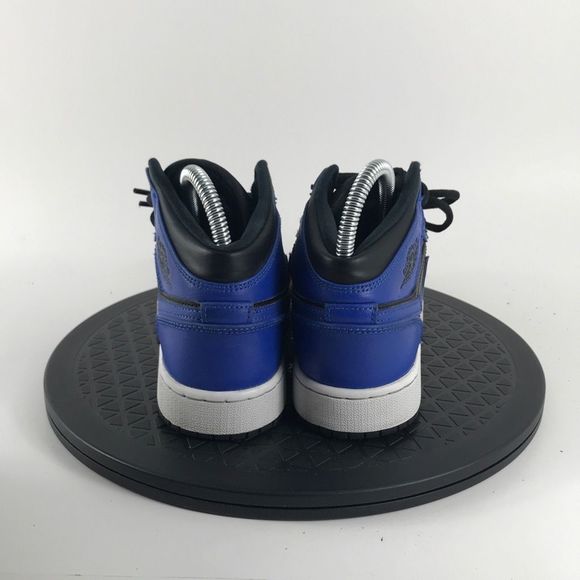 Nike Air Jordan 1 Mid GS Hyper Royal Blue/Black 554725-077 Youth Size 4Y - Picture 6 of 12